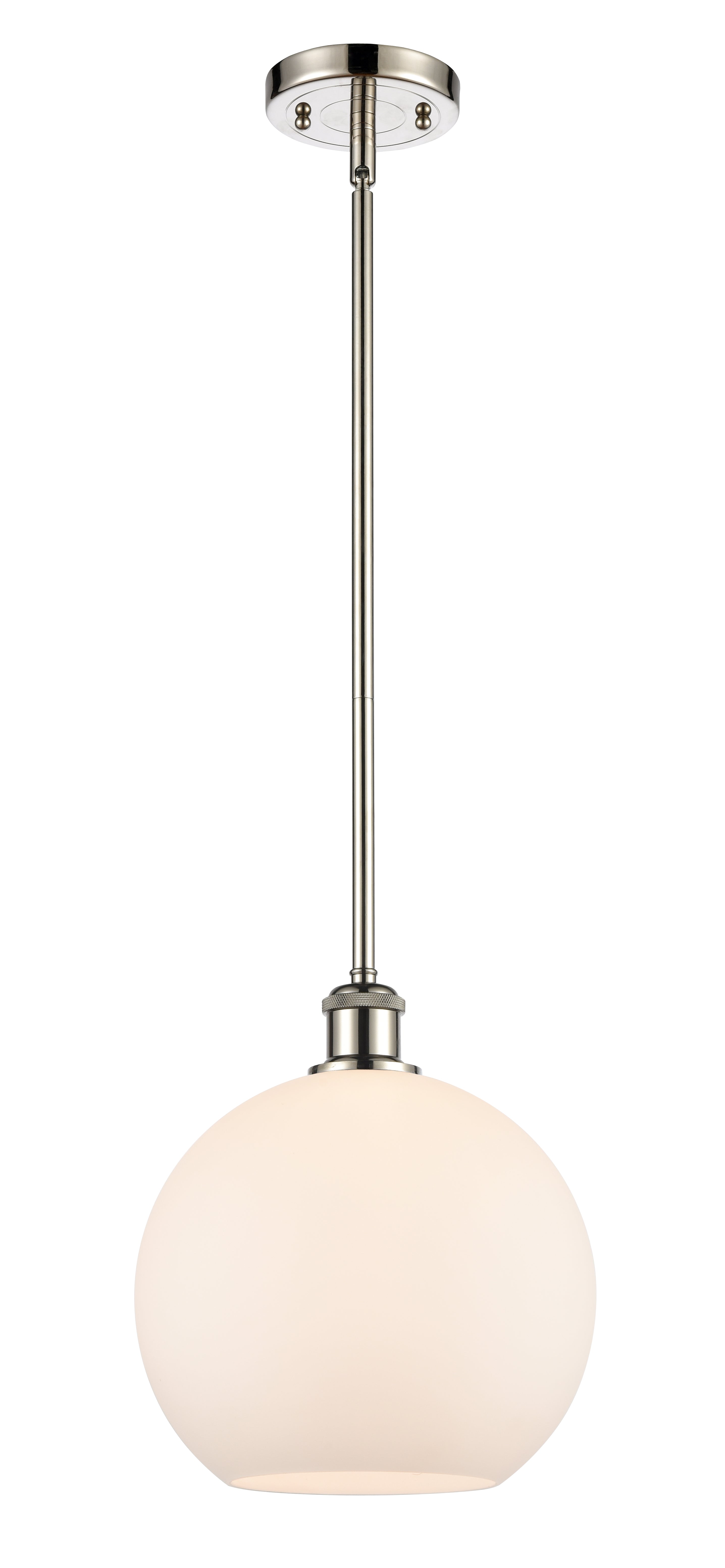 Ballston Mini Pendant Antique Brass 10 Inch