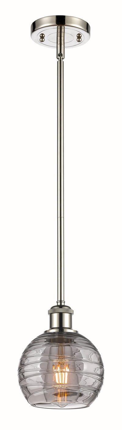 Ballston Mini Pendant Antique Brass Finish