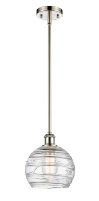 Ballston Mini Pendant Antique Brass 8 Inch