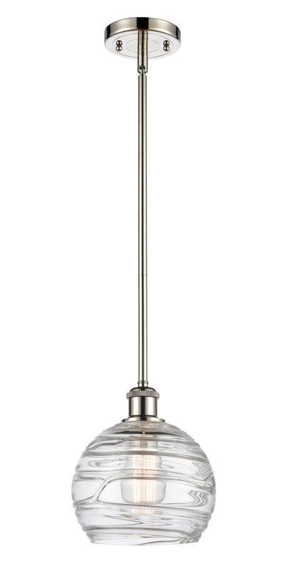 Ballston Mini Pendant Antique Brass 8 Inch