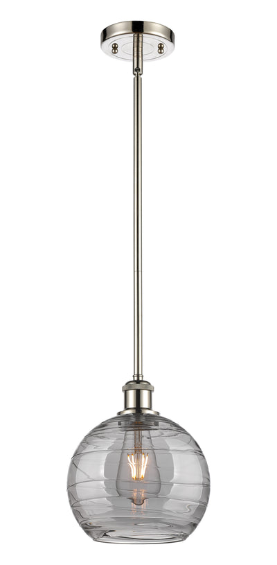 Ballston Mini Pendant Antique Brass 8 Inch