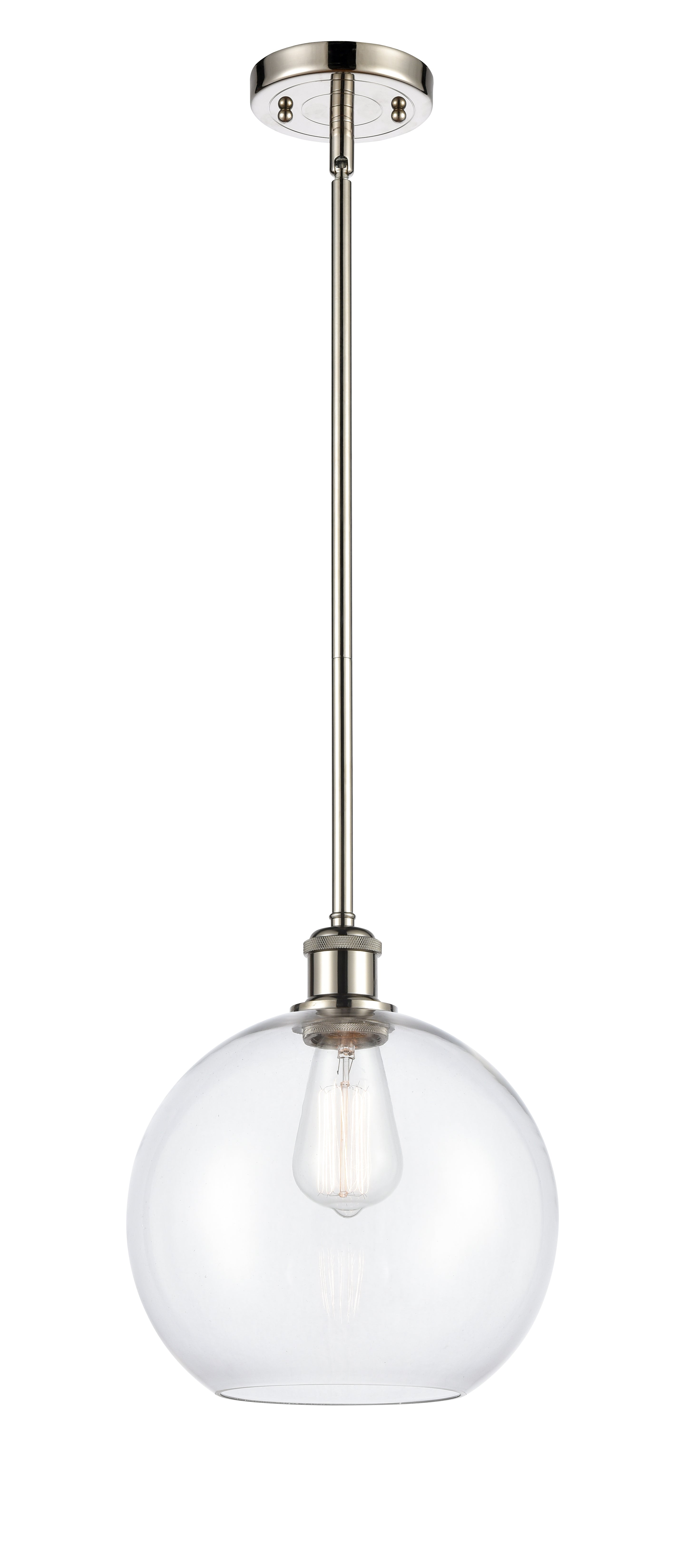 Ballston Mini Pendant Antique Brass 10 Inch