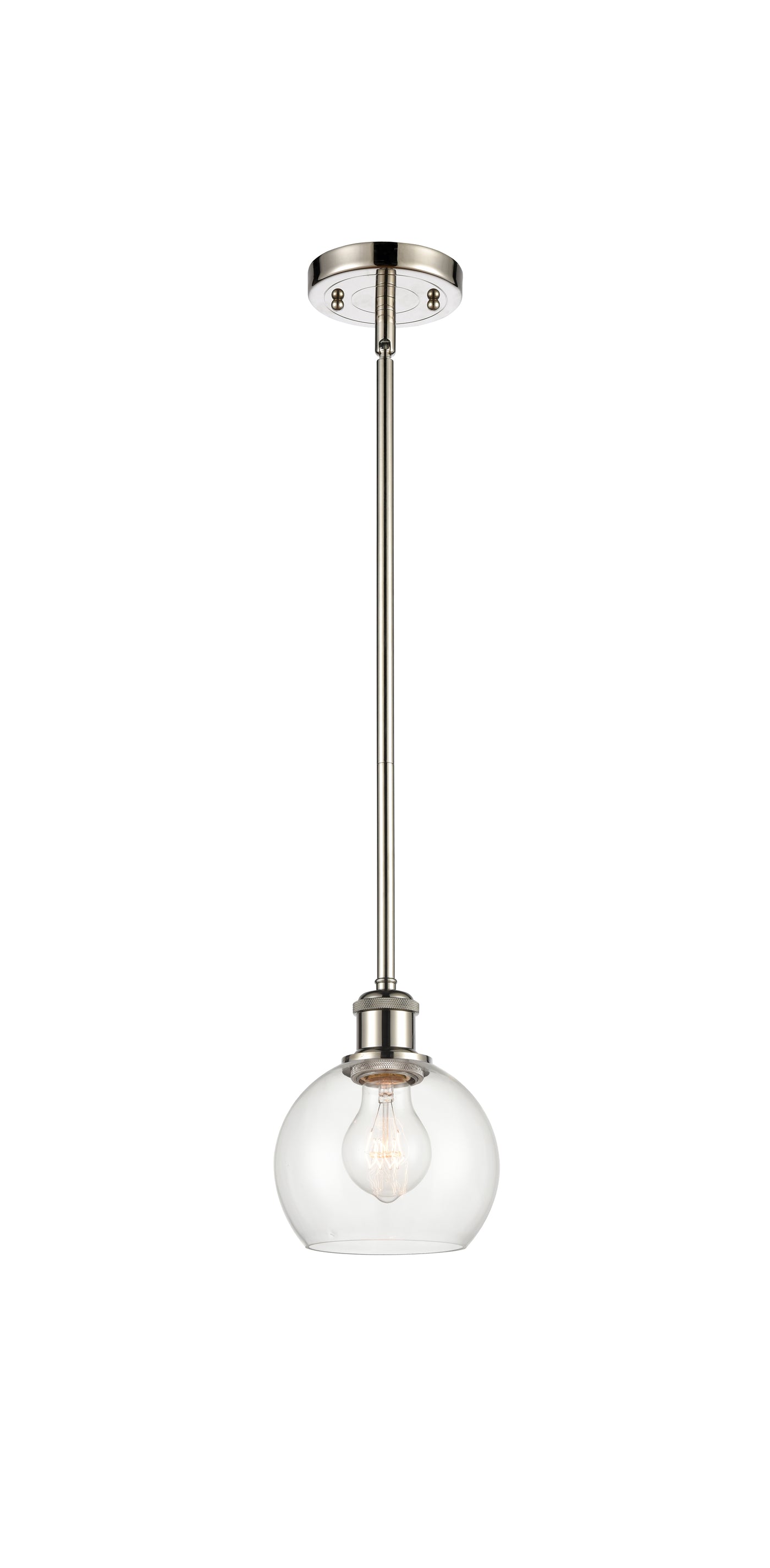 Ballston Mini Pendant Antique Brass Finish