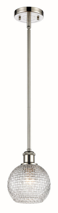 Ballston Mini Pendant Antique Brass Finish