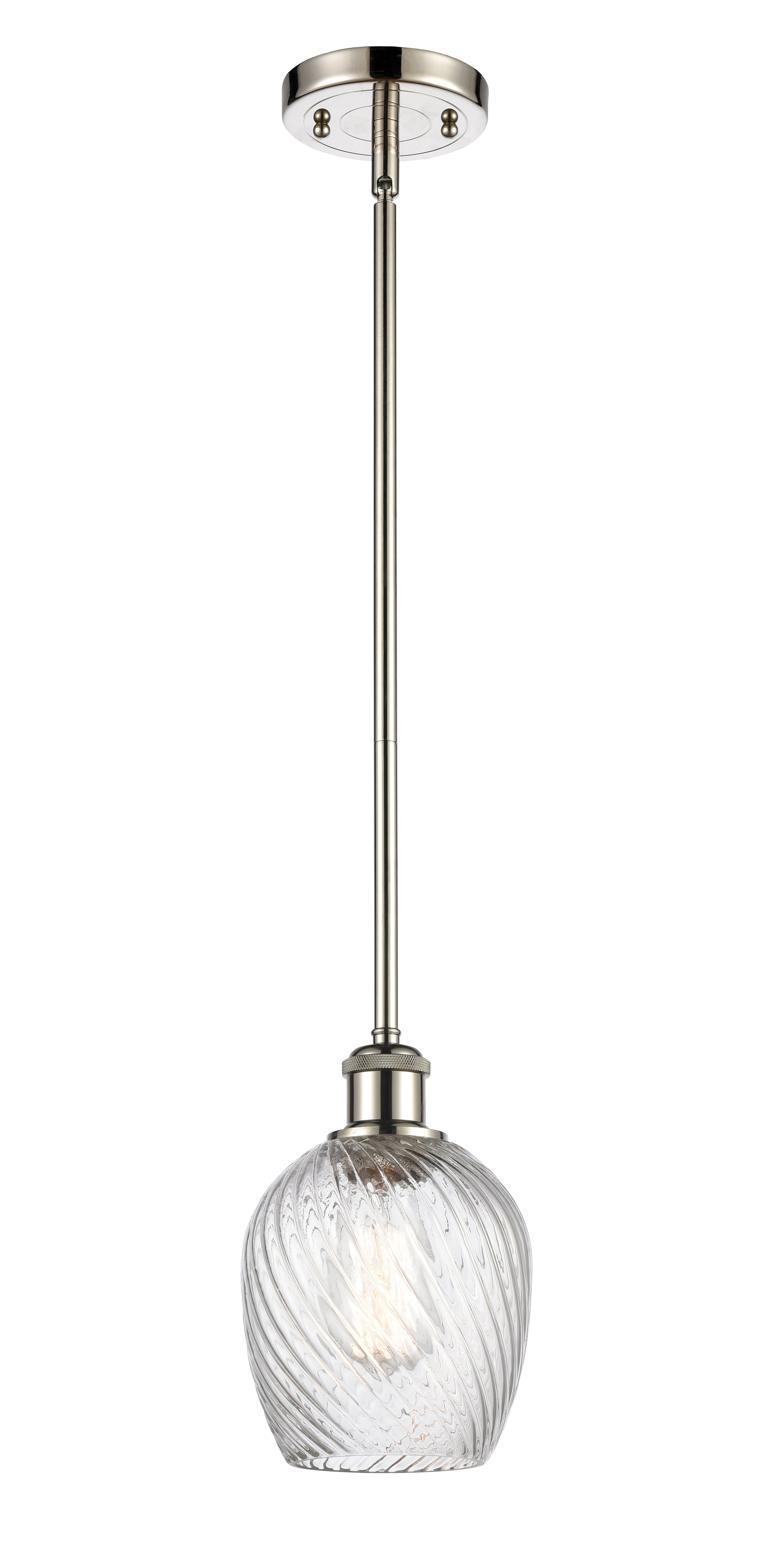 Ballston Mini Pendant Antique Brass Glass