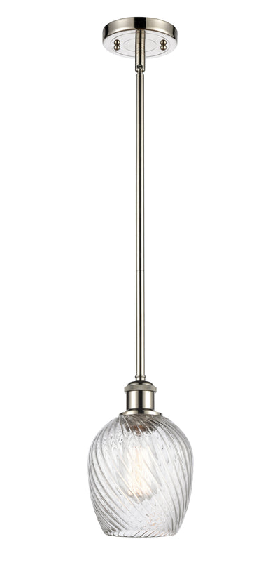 Ballston Mini Pendant Antique Brass Glass