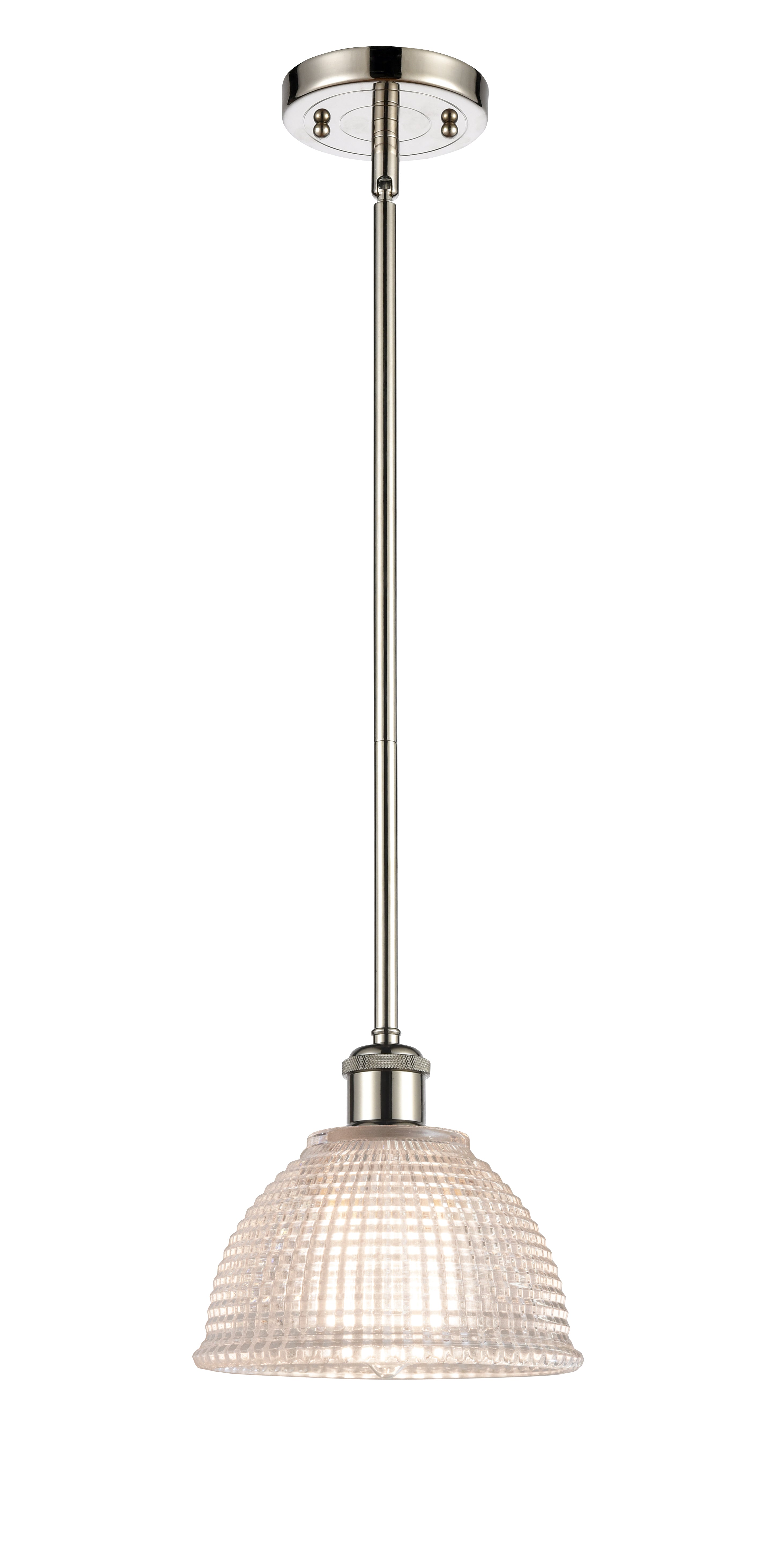 Ballston Mini Pendant Antique Brass 8 Inch