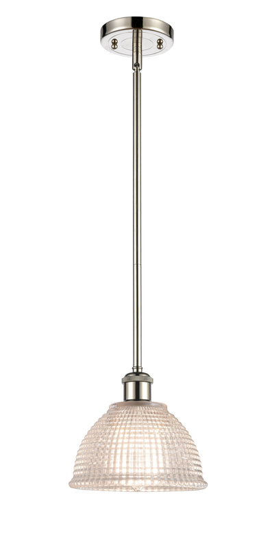 Ballston Mini Pendant Antique Brass 8 Inch
