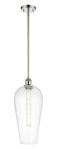 Ballston Mini Pendant Antique Brass Finish