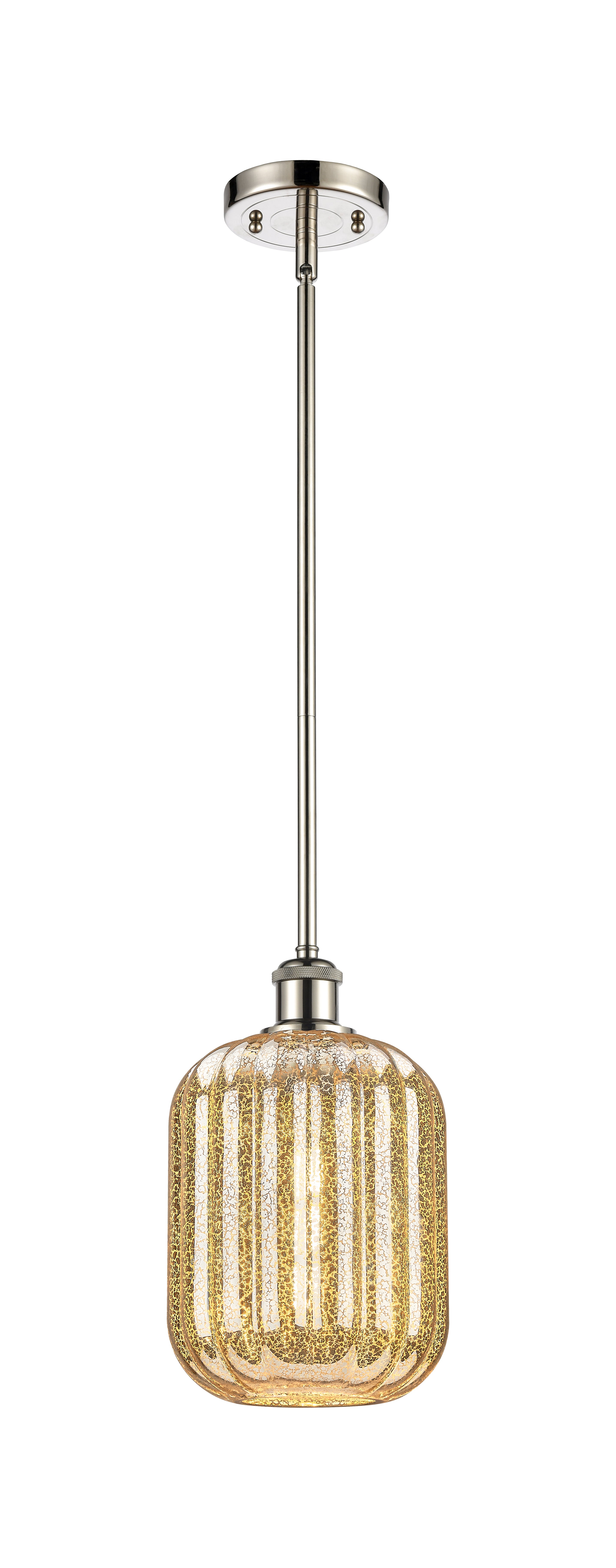 Ballston Mini Pendant Antique Brass Finish