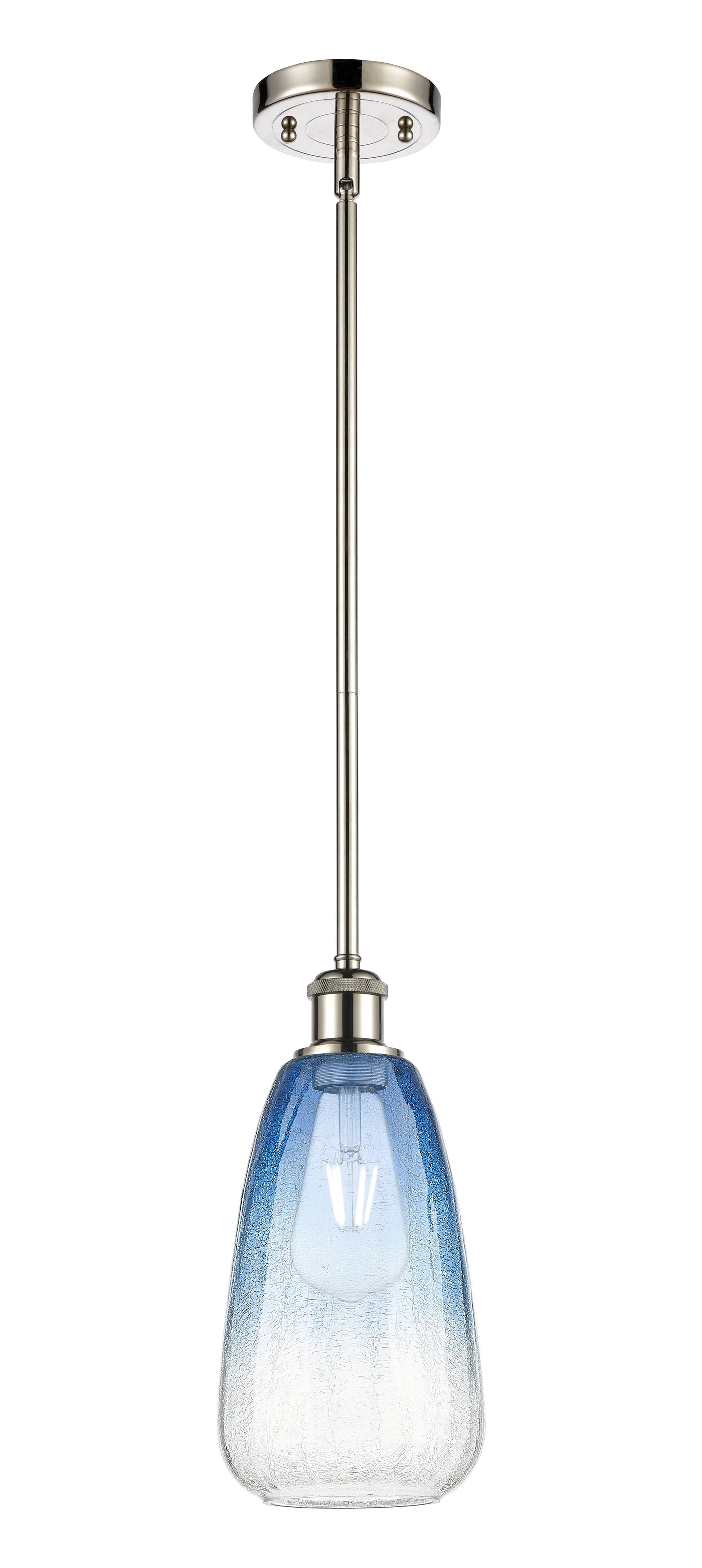 Ballston Mini Pendant Antique Brass Glass