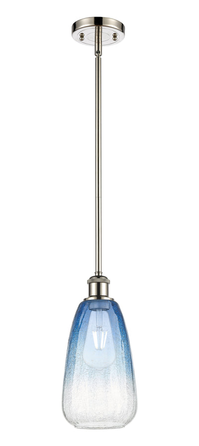 Ballston Mini Pendant Antique Brass Glass