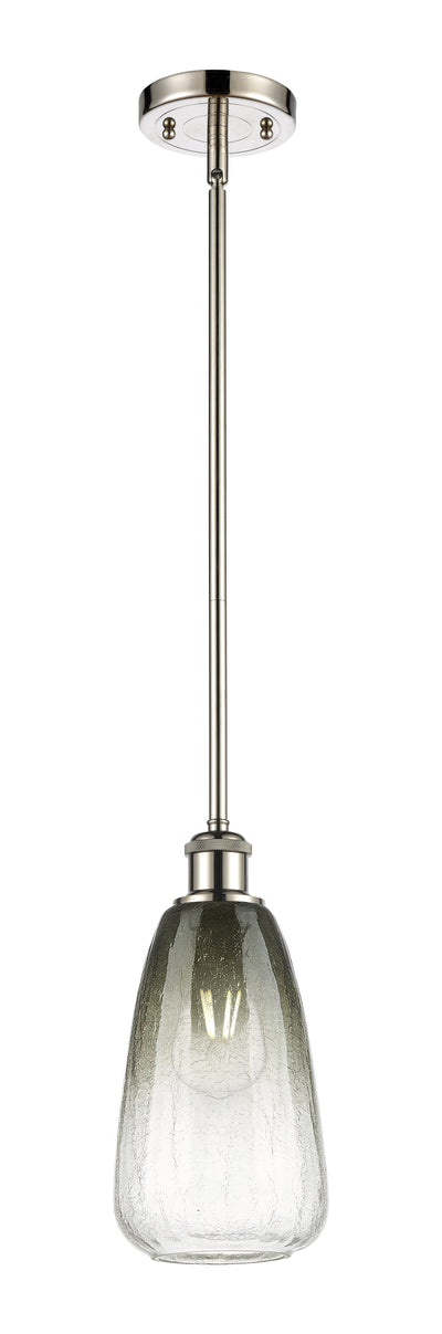 Ballston Mini Pendant Antique Brass Glass