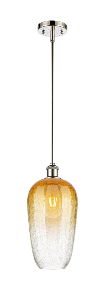 Ballston Mini Pendant Antique Brass Finish