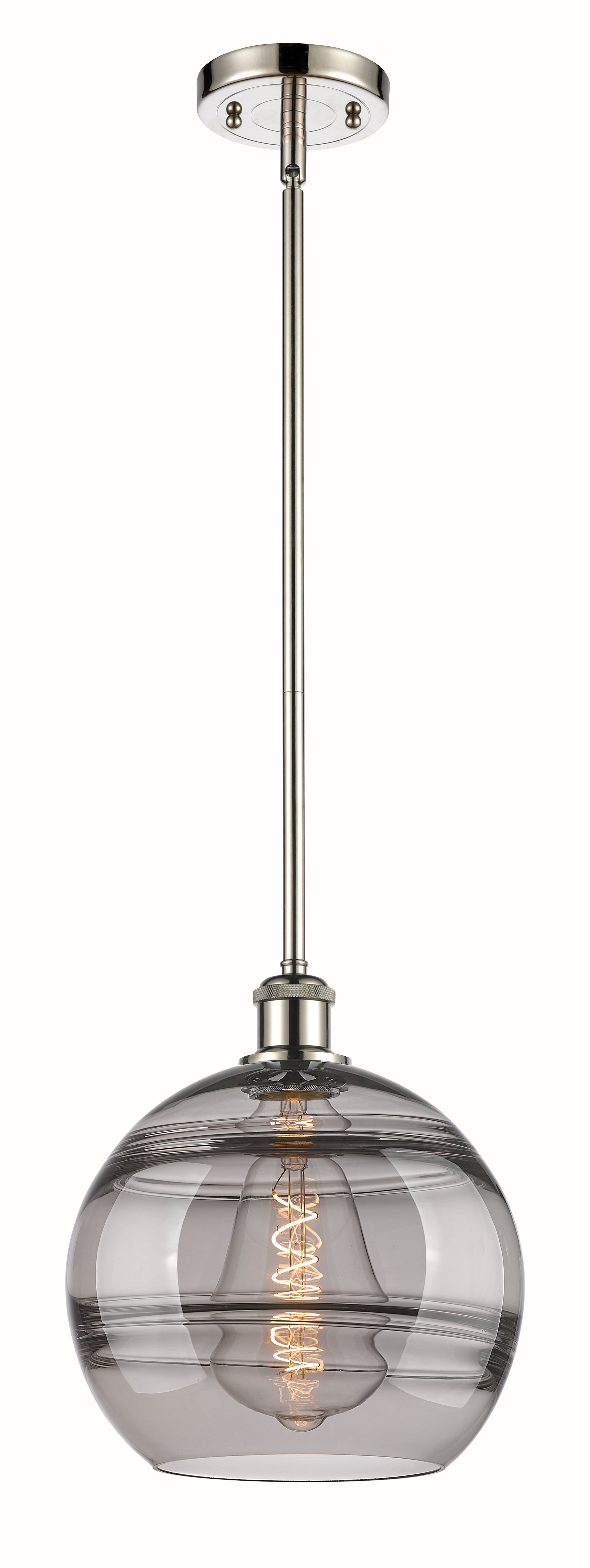 Ballston Mini Pendant Antique Brass 10 Inch