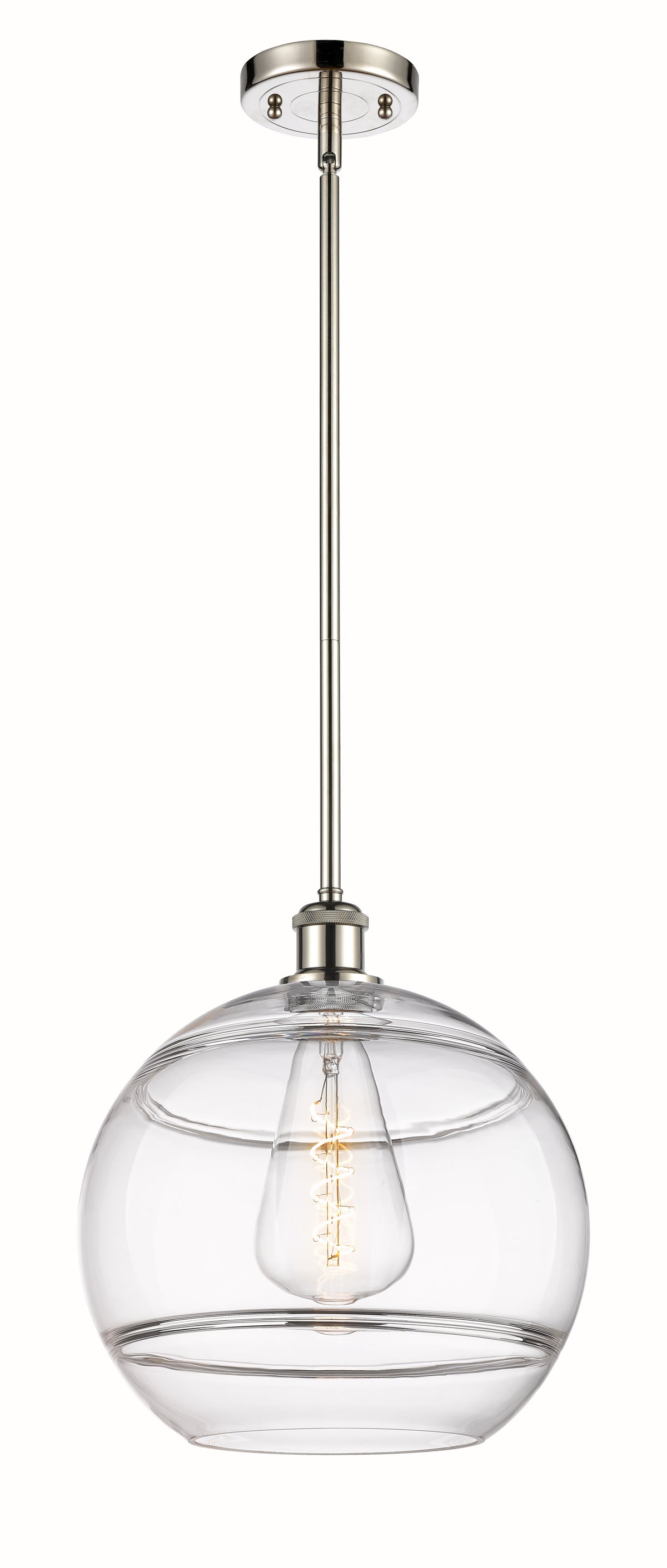 Ballston Mini Pendant Antique Brass Dimmable