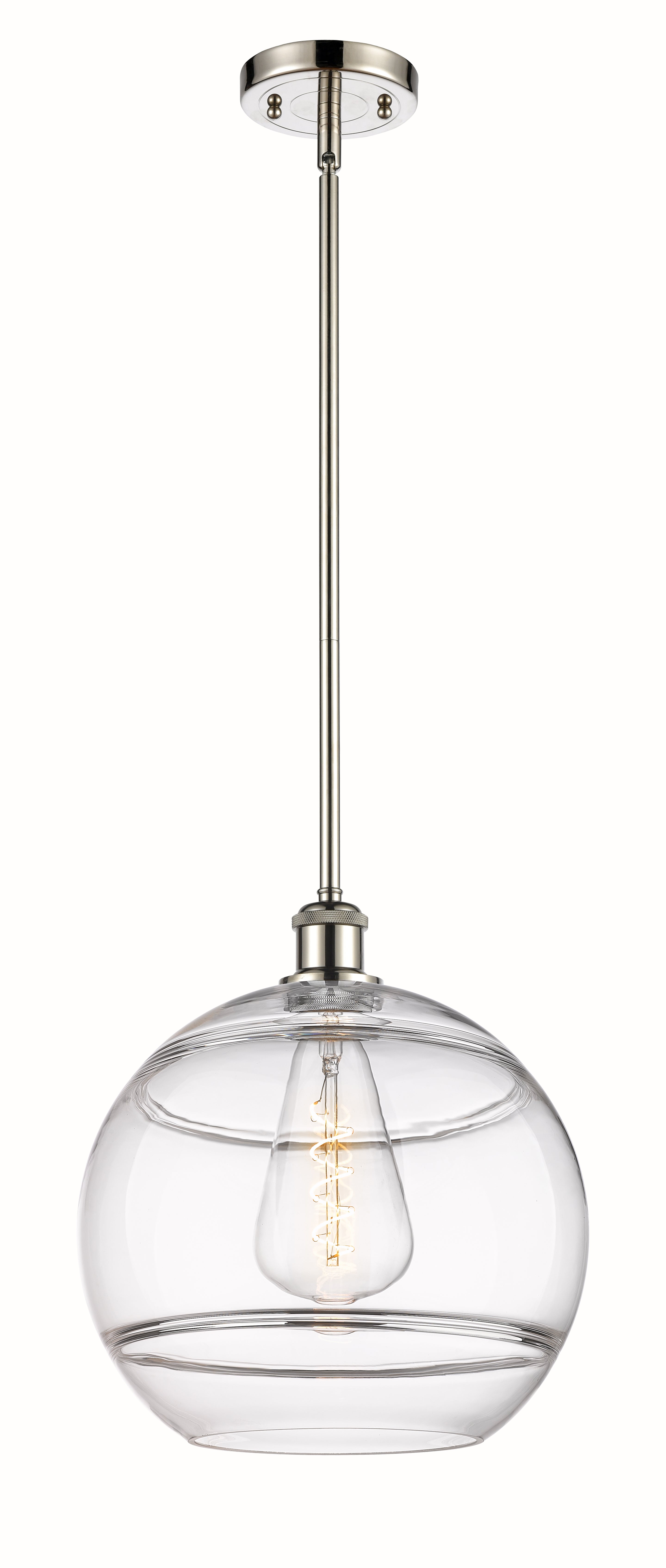 Ballston Mini Pendant Antique Brass Dimmable