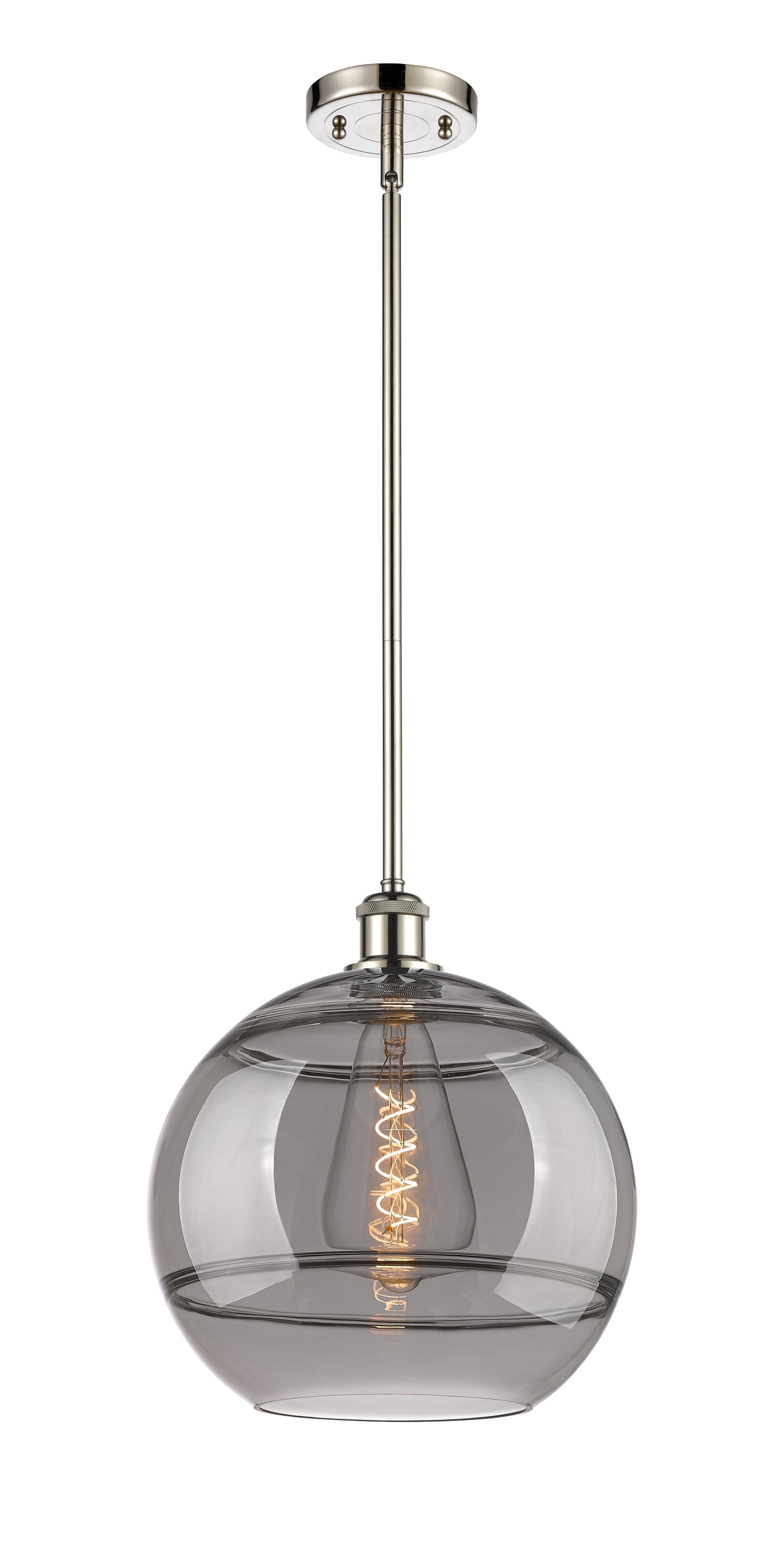 Ballston Mini Pendant Antique Brass Dimmable