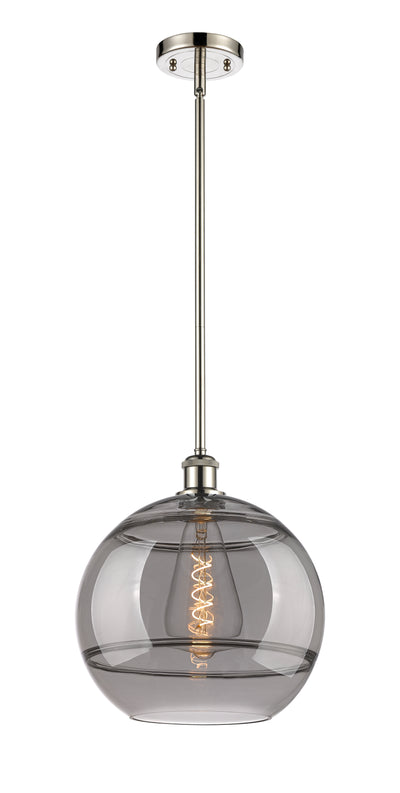 Ballston Mini Pendant Antique Brass Dimmable
