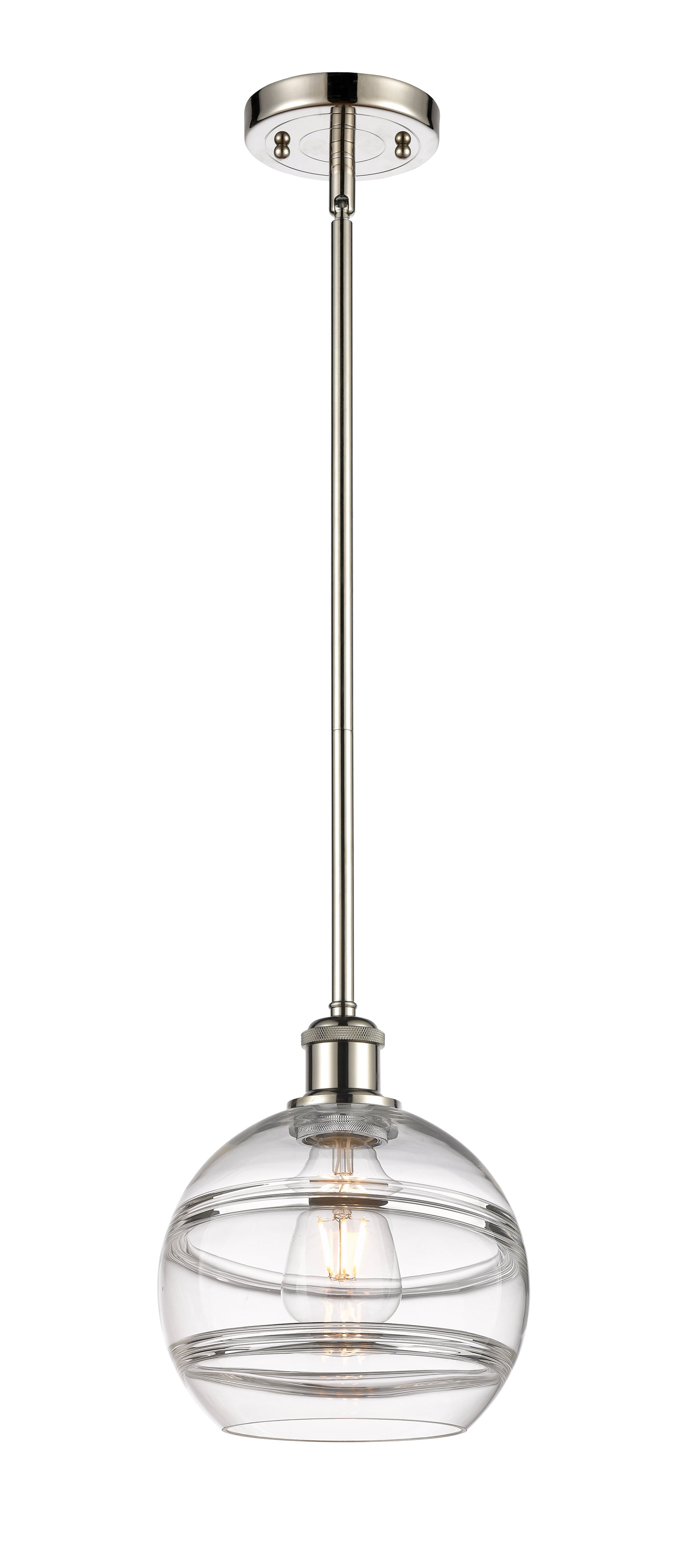Ballston Mini Pendant Antique Brass Finish