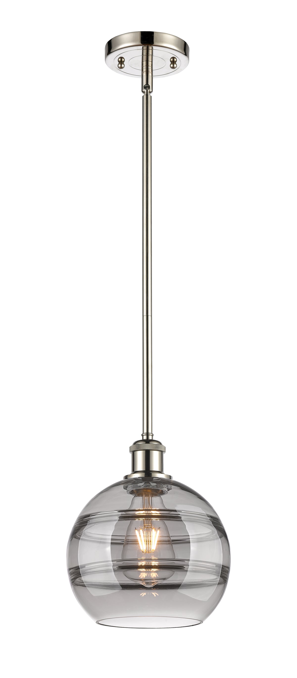 Ballston Mini Pendant Antique Brass Finish