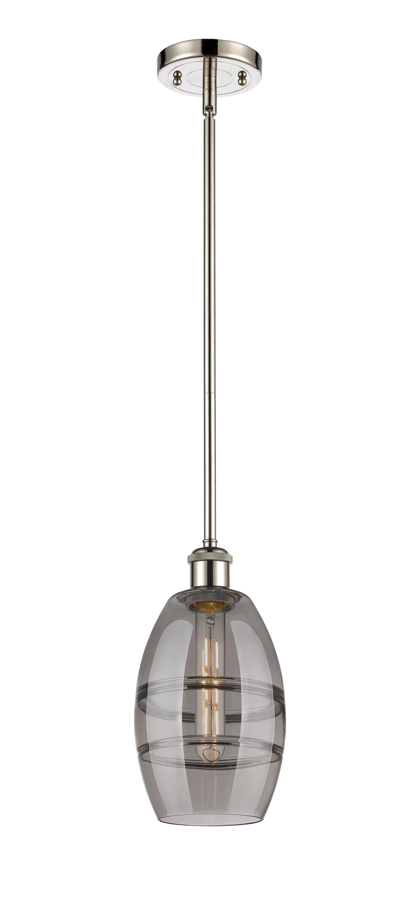 Ballston Mini Pendant Antique Brass Glass