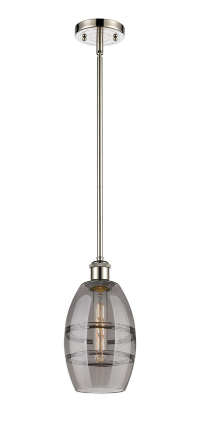 Ballston Mini Pendant Antique Brass Glass
