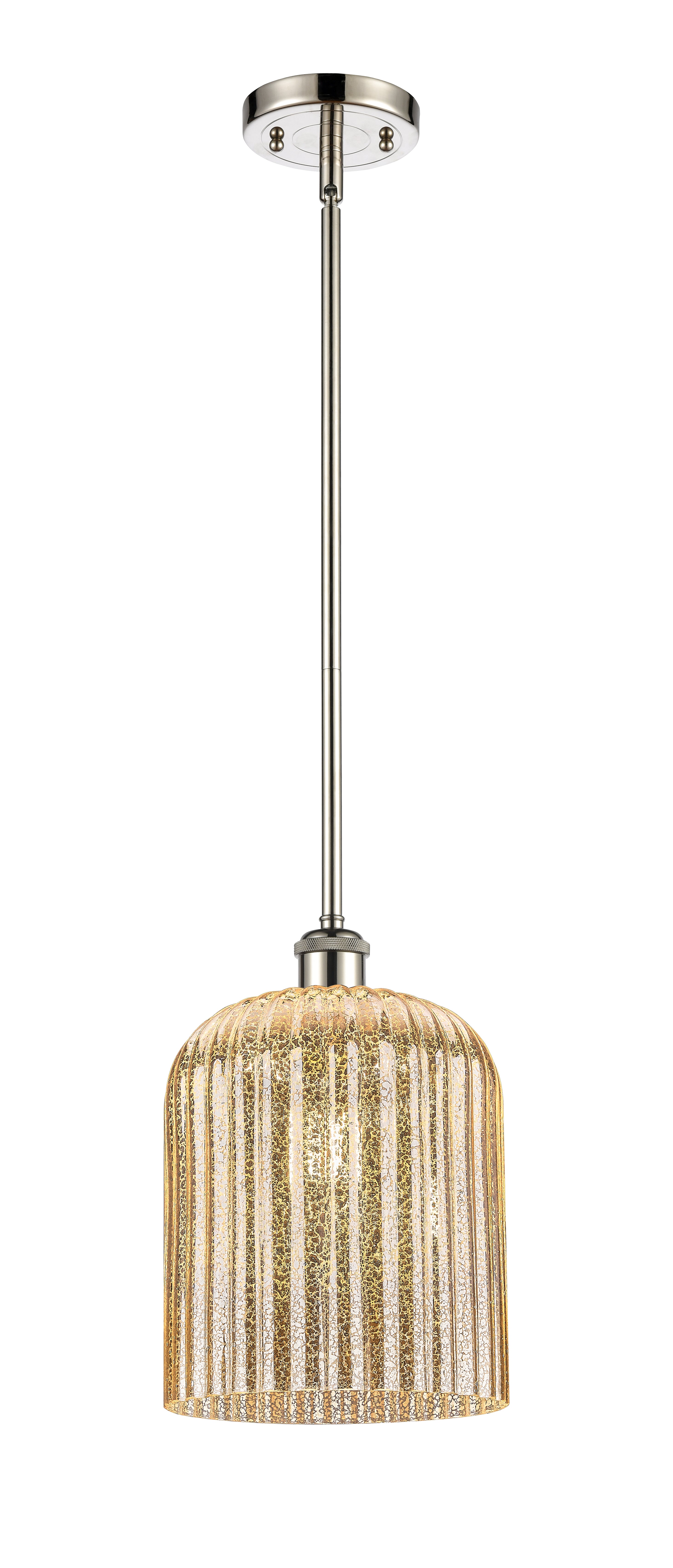Ballston Mini Pendant Antique Brass Finish