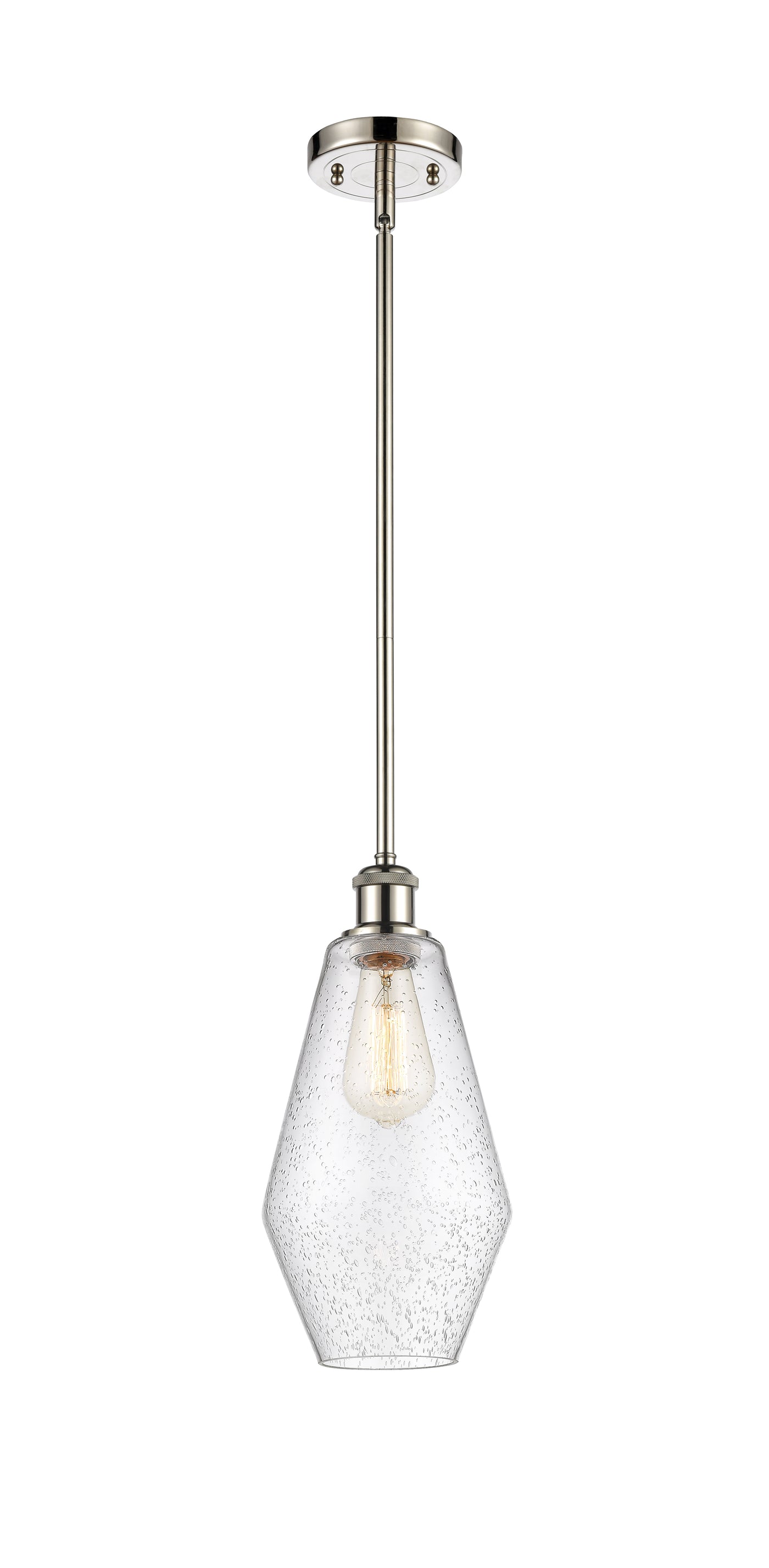 Ballston Mini Pendant 7 Inch Cast Brass