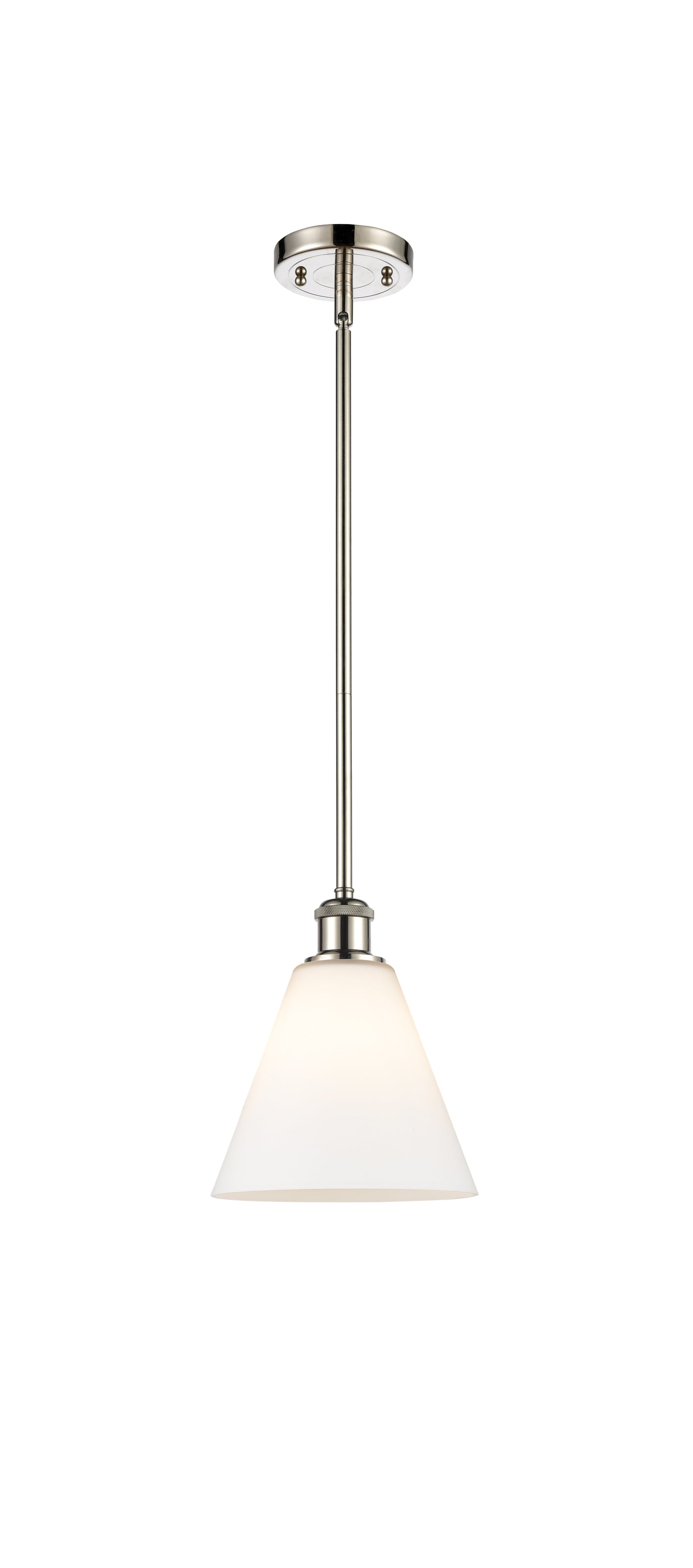 Ballston Mini Pendant Antique Brass 8 Inch