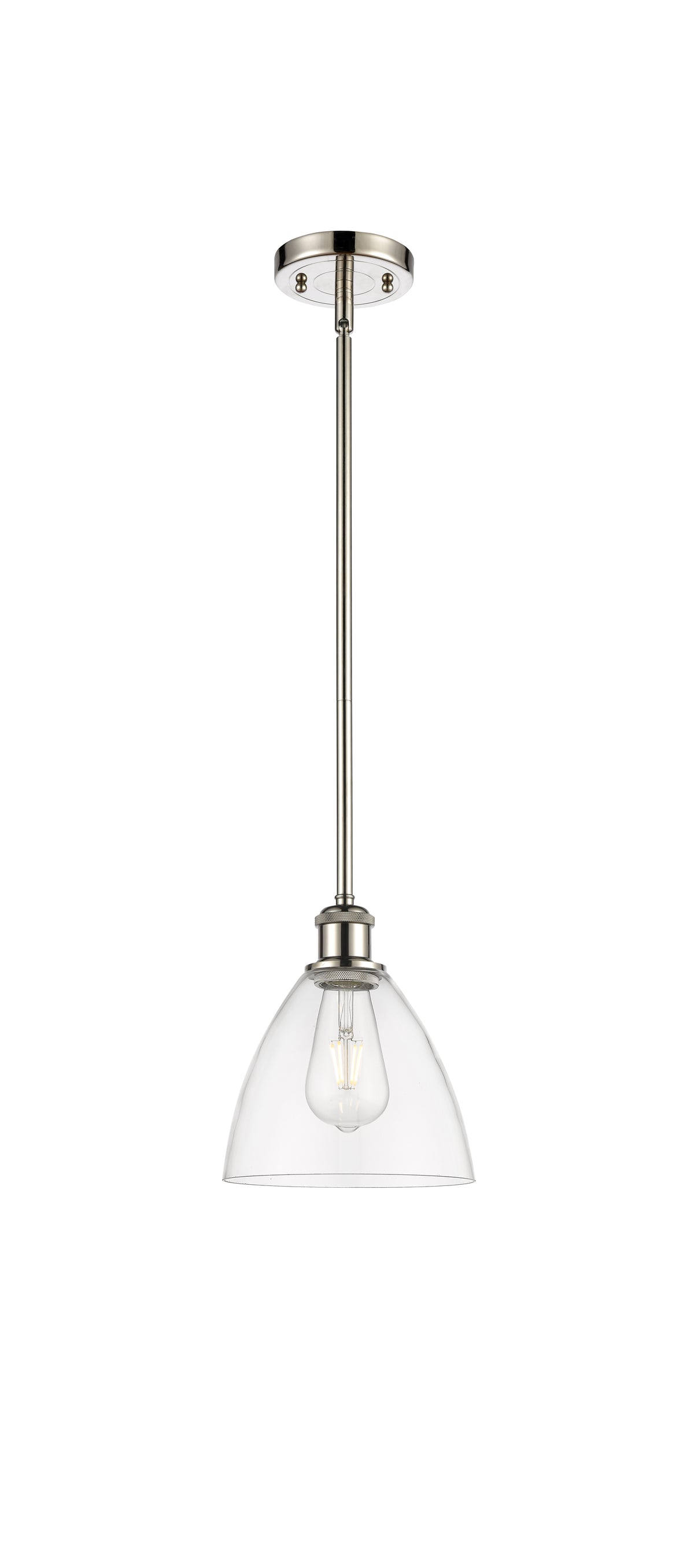 Ballston Mini Pendant Antique Brass Finish