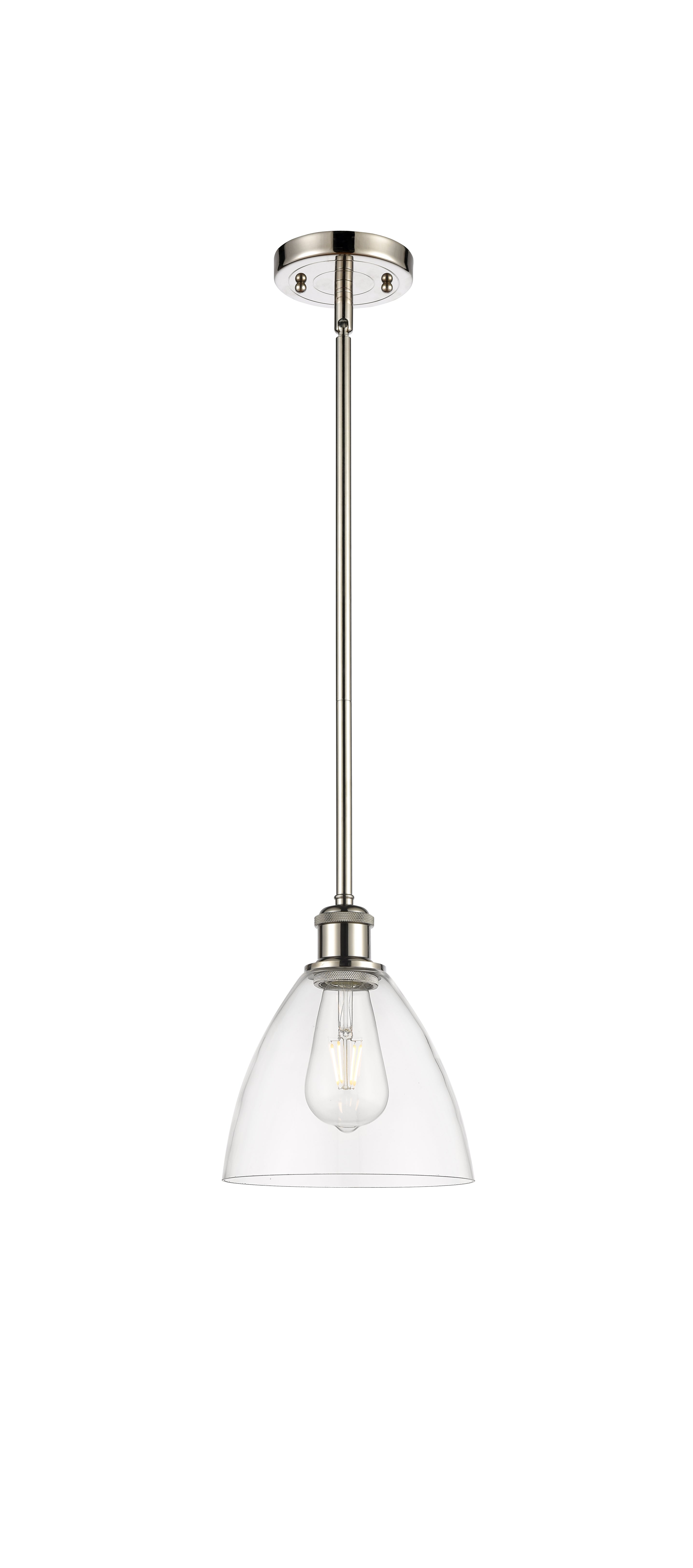 Ballston Mini Pendant Antique Brass Finish