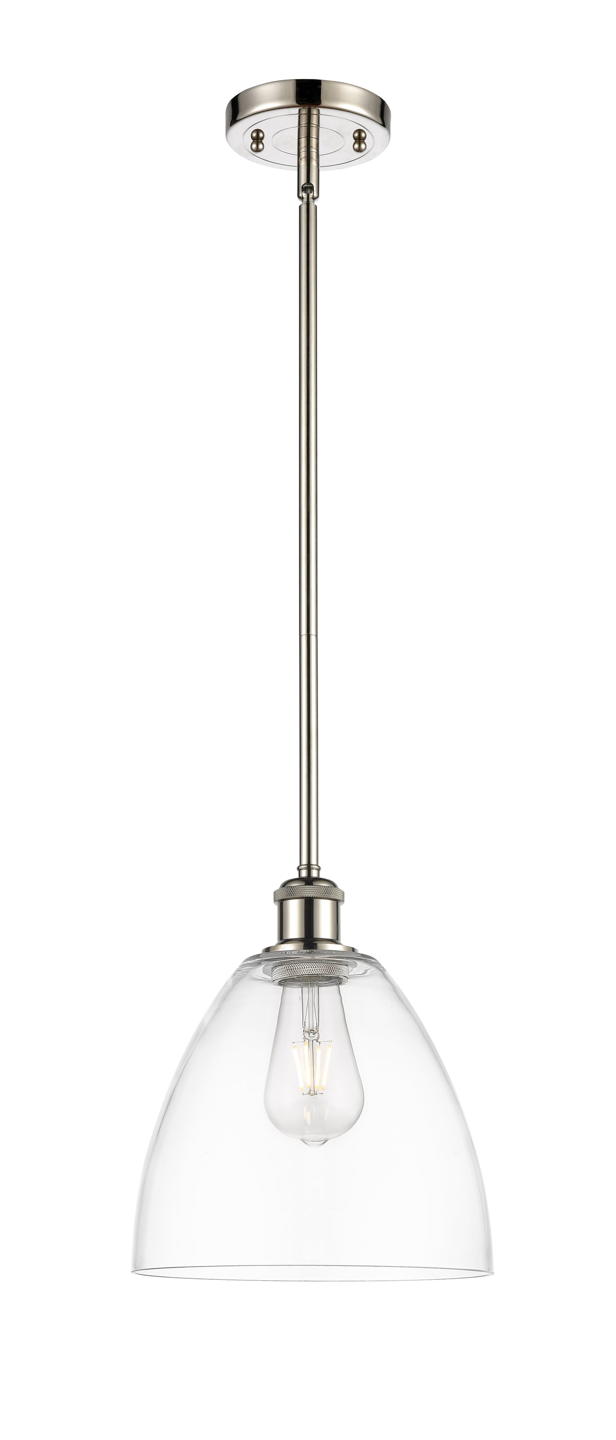 Ballston Mini Pendant Antique Brass Finish