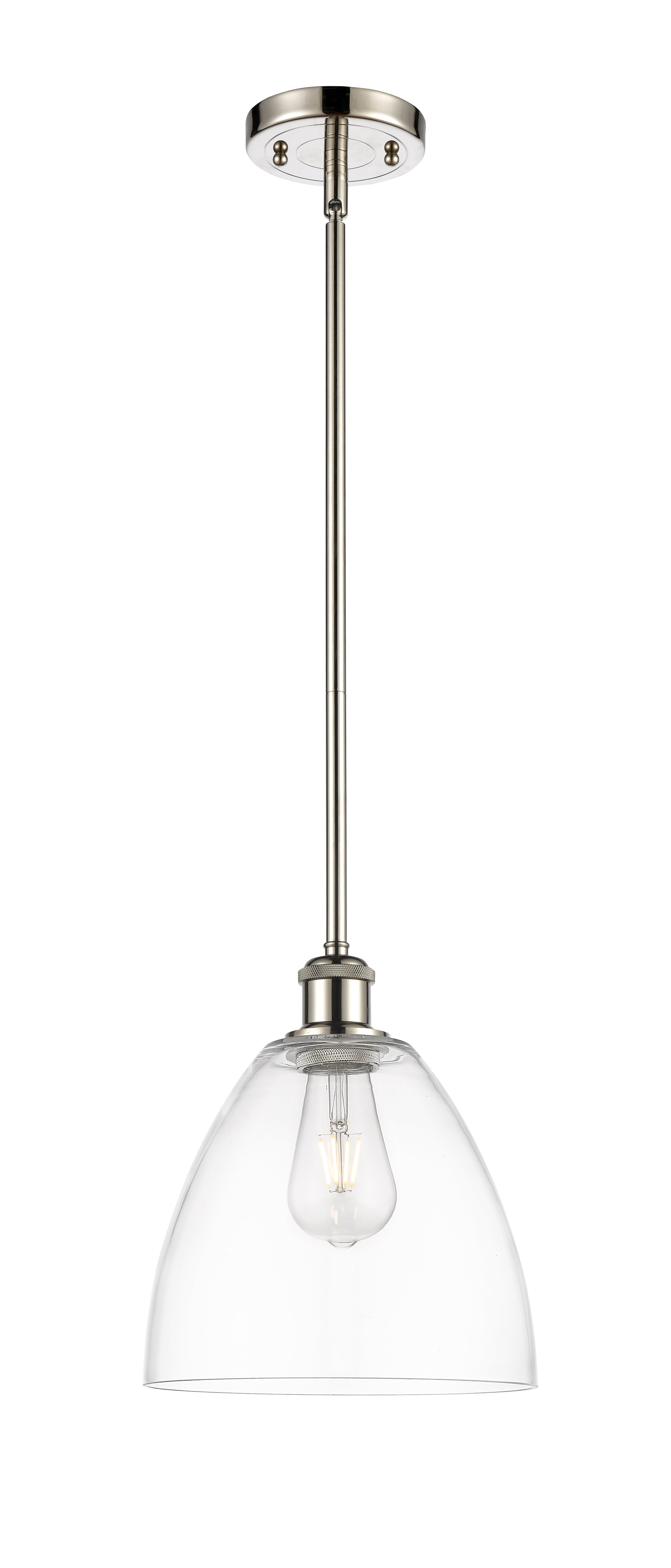Ballston Mini Pendant Antique Brass Finish