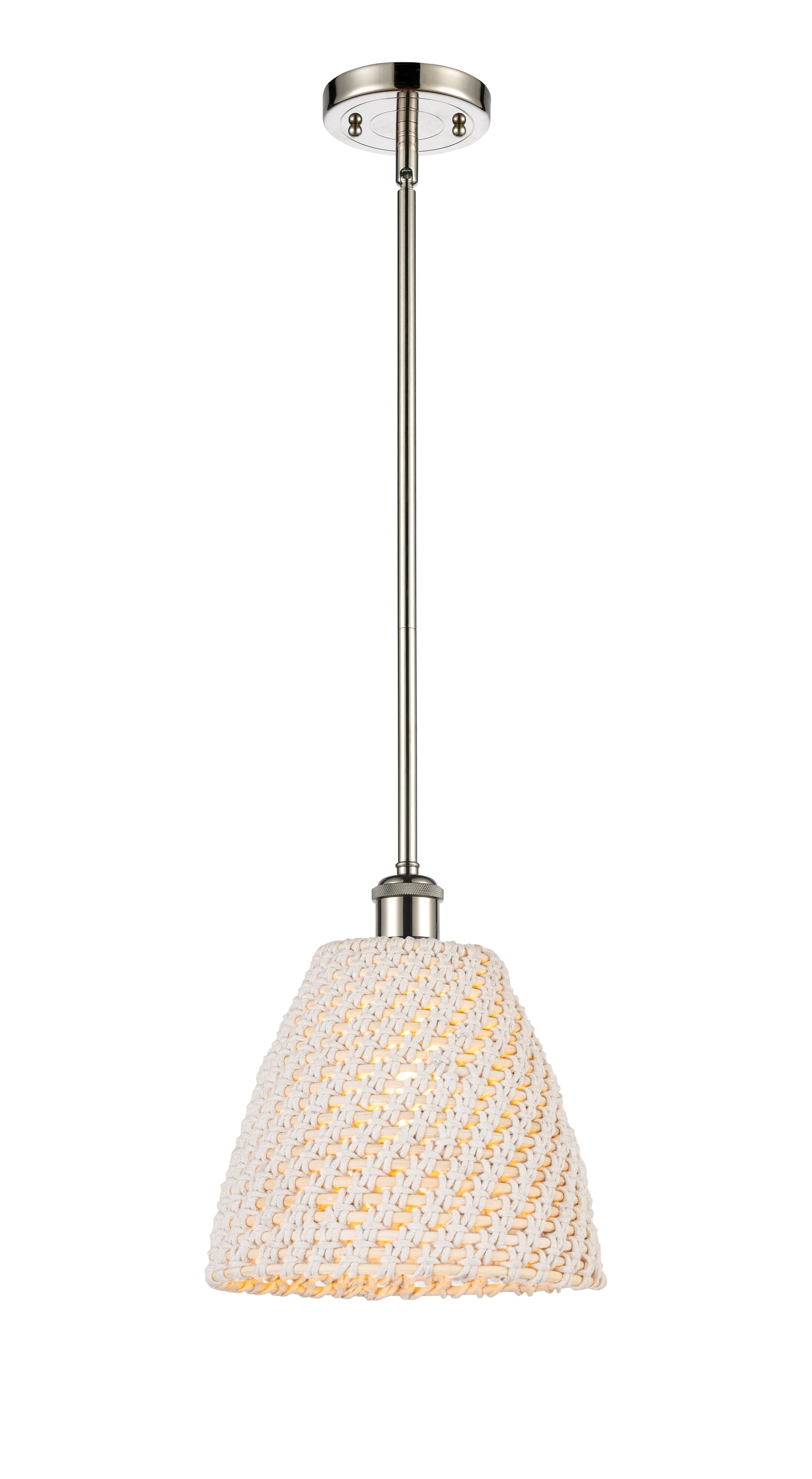 Ballston Mini Pendant Antique Brass 9 Inch