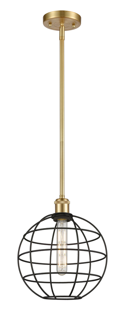 Ballston Mini Pendant Antique Brass 10 Inch