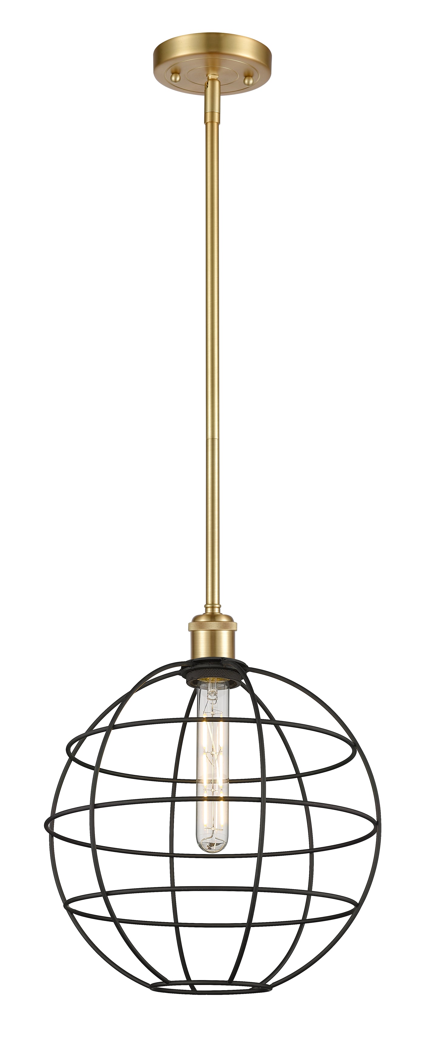 Ballston Mini Pendant Antique Brass