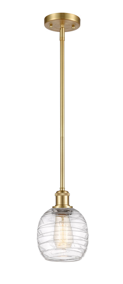 Ballston Mini Pendant Antique Brass Finish