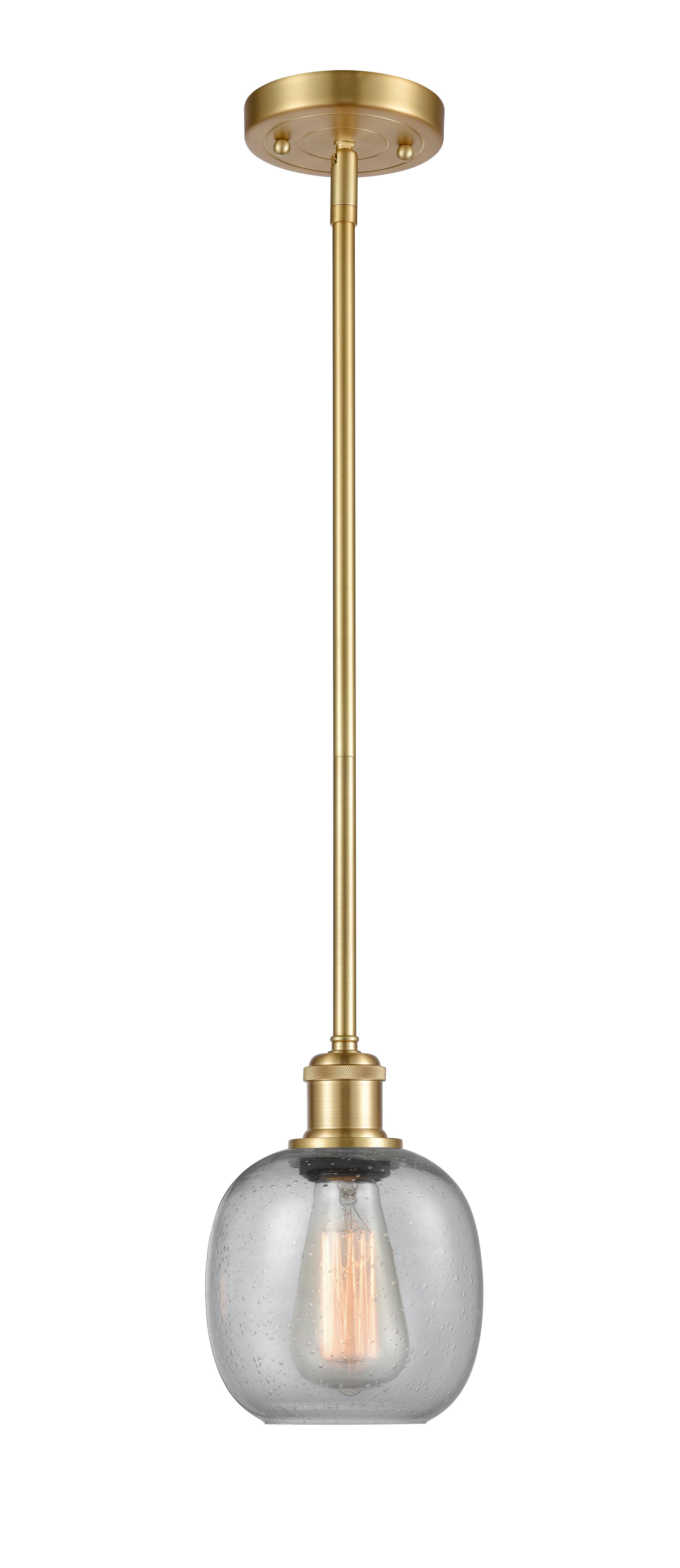 Ballston Mini Pendant Antique Brass Finish