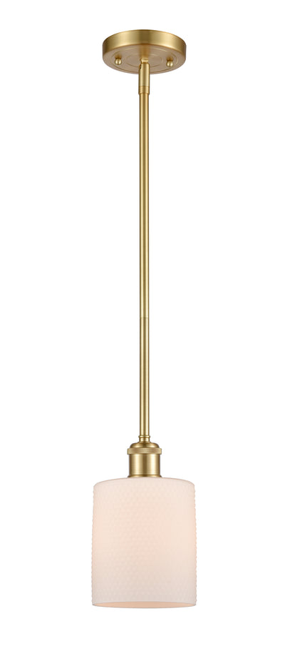 Ballston Mini Pendant 5 Inch Antique Brass