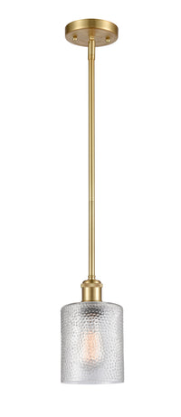 Ballston Mini Pendant 5 Inch Antique Brass
