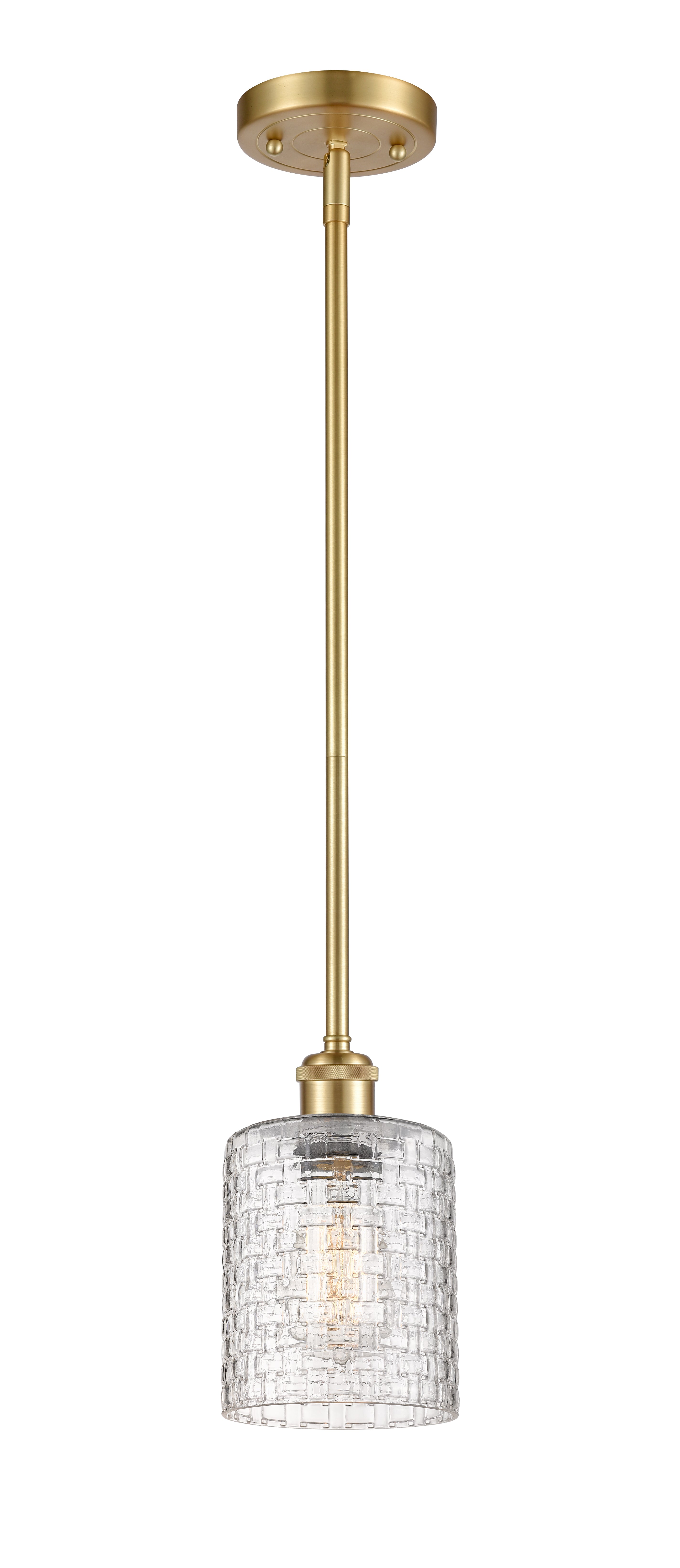 Ballston Mini Pendant Antique Brass Finish