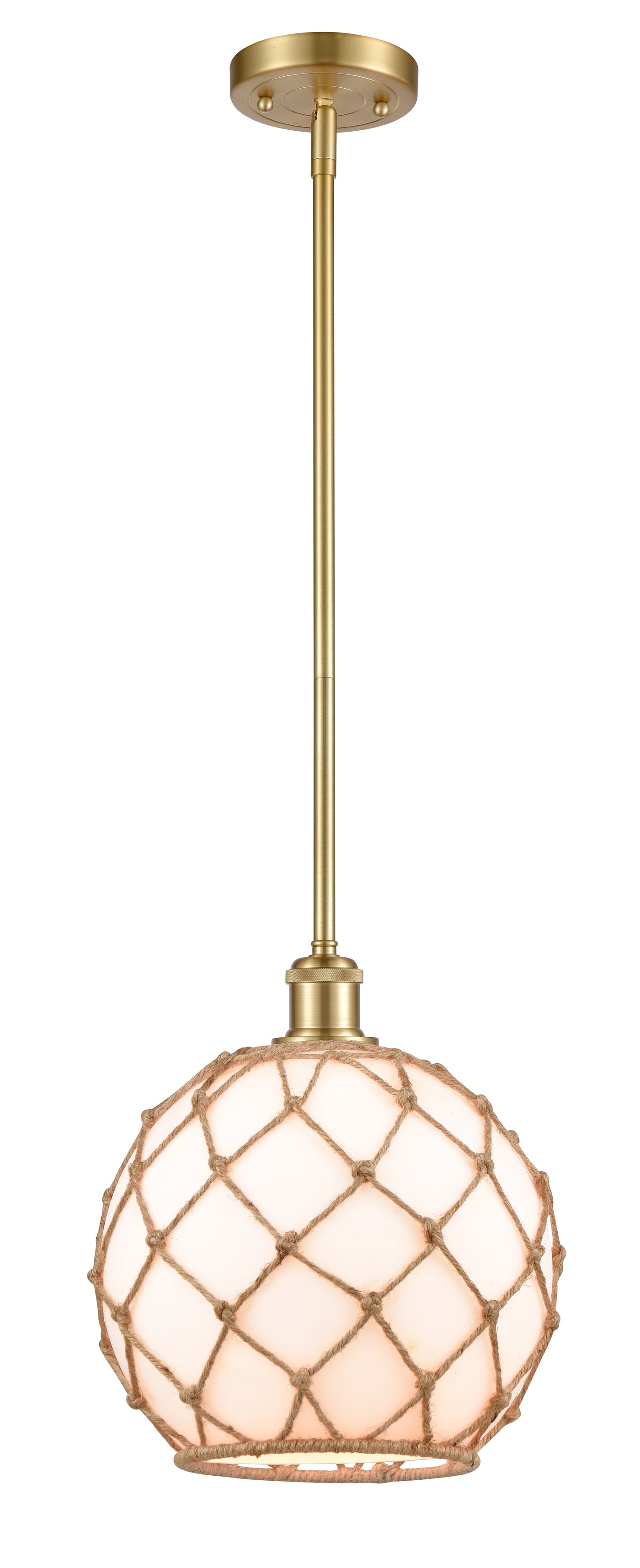 Ballston Mini Pendant Antique Brass Finish