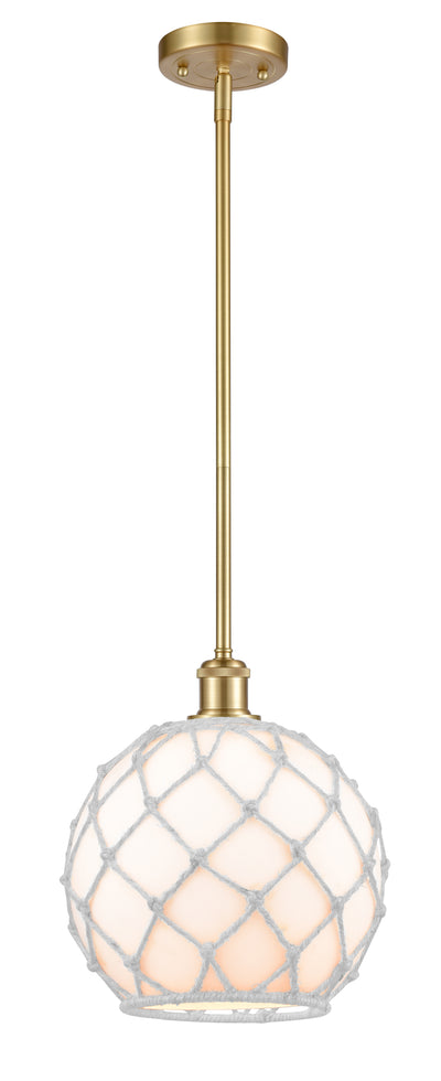 Ballston Mini Pendant Antique Brass Finish