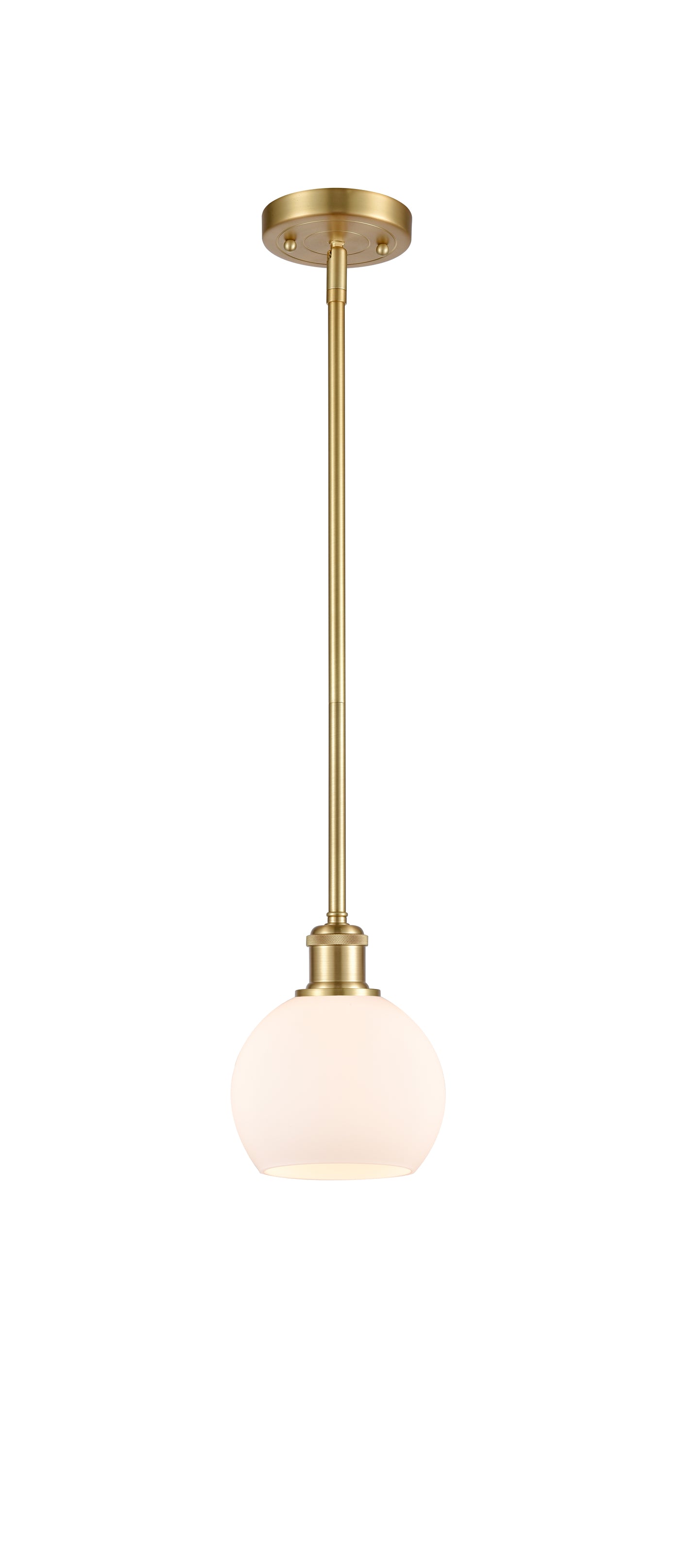 Ballston Mini Pendant Brass Antique Finish