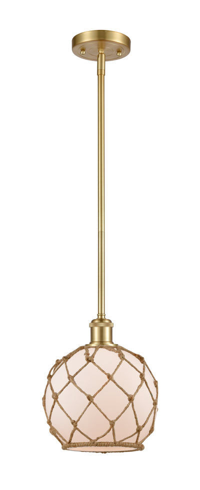 Ballston Mini Pendant Antique Brass Finish