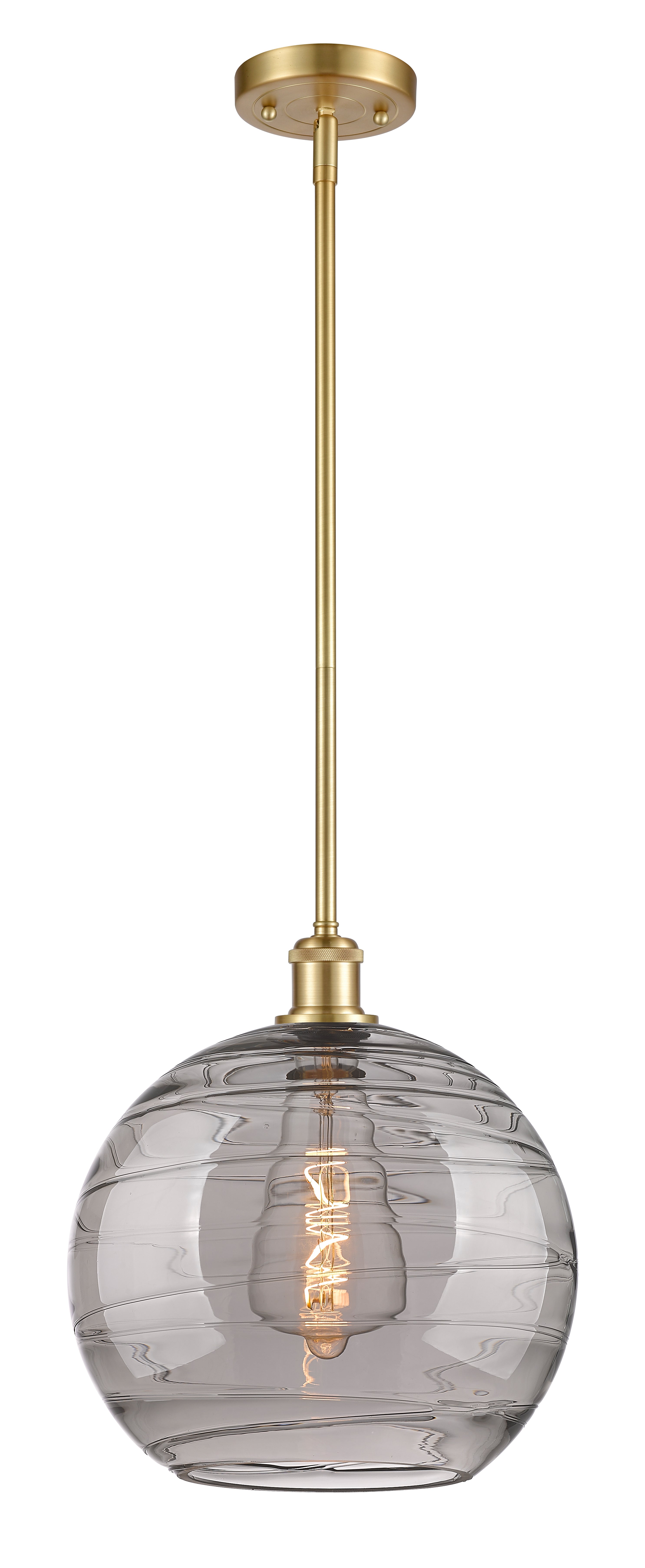 Ballston Mini Pendant Antique Brass Finish