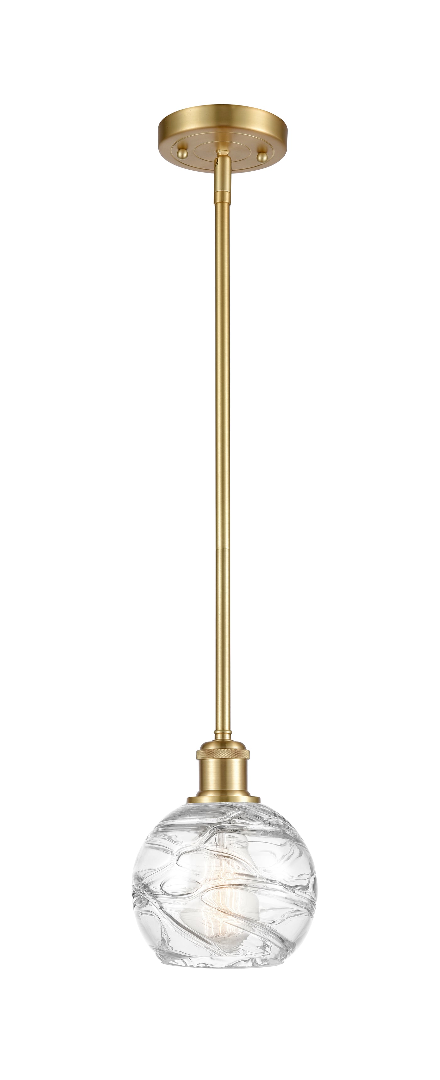 Ballston Mini Pendant Antique Brass Finish
