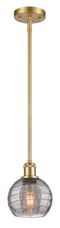 Ballston Mini Pendant Antique Brass Finish