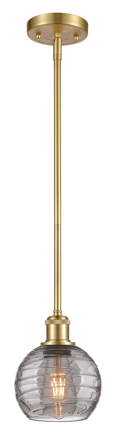 Ballston Mini Pendant Antique Brass Finish